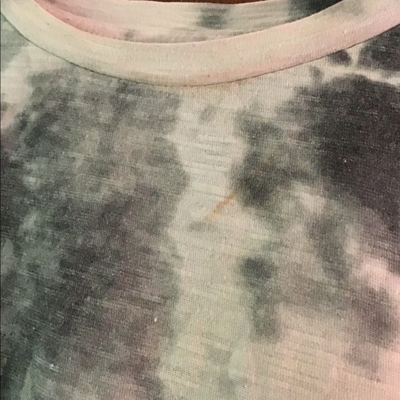 Tie-Dye Long Short-Sleeve Shirt - Picture 2 of 3